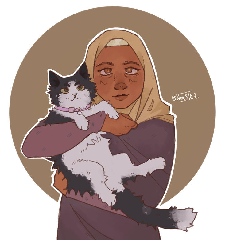 noa - My Cat and OC!